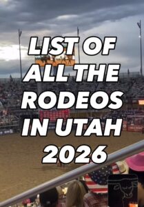 Utah Rodeos 2026