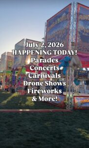 EVENTS HAPPENING TODAY JULY 2ND