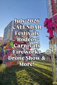July 2026 Calendar of Events and Activities